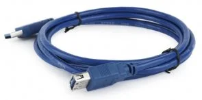 Фото: Кабель Cablexpert AM / AF 3m Blue (CCP-USB3-AMAF-10) № 2 | KTC