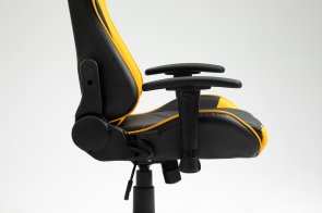 Крісло ігрове Frimecom Santos, Black/Yellow