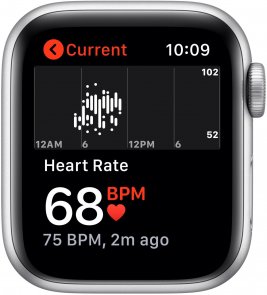 Смарт годинник Apple Watch Nike Series SE GPS 40mm Silver Aluminium Case with Pure Platinum/Black N (MYYD2)
