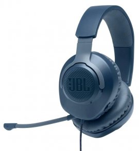 Гарнітура JBL Quantum 100 Blue (JBLQUANTUM100BLU)