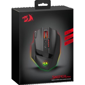 Мишка, Redragon Sniper Pro Wireless, Black ( Gaming )