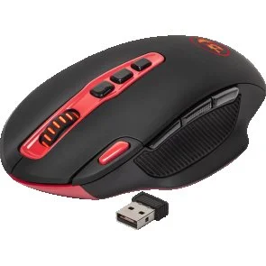 Фото: Миша Redragon Shark 2 Black/Red (77415) № 3 | KTC
