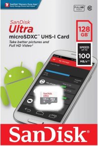 Карта пам'яті SanDisk Ultra Micro SDXC 128GB (SDSQUNR-128G-GN6MN)