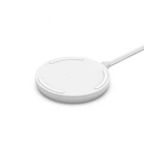 Фото: Бездротовий зарядний пристрій Belkin Pad Wireless Charging Qi 10W White (WIA001VFWH) № 4 | KTC