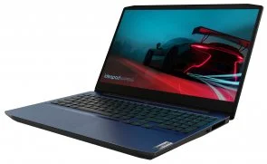 Фото: Ноутбук Lenovo IdeaPad Gaming 3 15IMH05 Chameleon Blue (81Y4016YRA) - 15.6" IPS 60 Гц / Intel Core i5 / i5-10300H / DDR4 16 ГБ / PCI-E SSD 512 ГБ / GeForce GTX 1650 № 2 | KTC