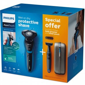 Електробритва Philips Aqua Touch S5050/64