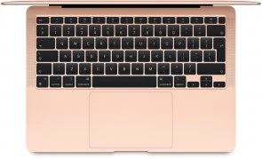 Фото: Ноутбук Apple MacBook Air M1 Chip Keyboard ENG/RUS Gold (Z12B000DM ) № 2 | KTC