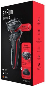 Електробритва Braun Series 5 50-R1200s Black/Red