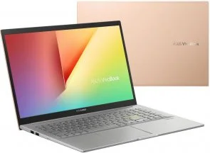 Фото: Ноутбук ASUS K513EQ-BQ038 Hearty Gold - 15.6" IPS 60 Гц / Intel Core i5 / i5-1135G7 / DDR4 8 ГБ / PCI-E SSD 512 ГБ / GeForce MX350 № 5 | KTC