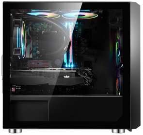  Корпус 2E Gaming Defenso GM3 Black with window (2E-GM3)