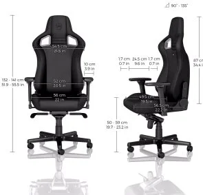 Фото: Крісло Noblechairs Epic Black Edition (GAGC-165) № 4 | KTC