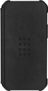 Чохол-книжка Urban Armor Gear для Apple iPhone 12 Mini - Metropolis Leather Black