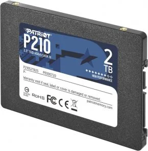 Фото: SSD-накопичувач Patriot P210 SATA III 2TB (P210S2TB25) № 2 | KTC