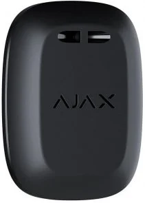 Фото: Бездротова тривожна кнопка Ajax DoubleButton Jeweller Black (000021053) № 3 | KTC