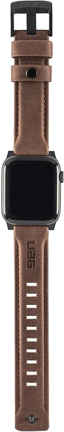 Ремінець UAG for Apple Watch 42/44mm - Leather Strap Brown (19148B114080)