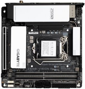 Материнська плата Gigabyte Z590I VISION D