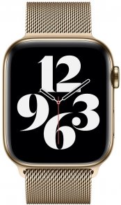 Ремінець Apple for Apple Watch 44mm - Milanese Loop Gold (MYAP2)