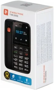 Фото: Мобільний телефон 2E T180 2020 Black (680576170064) № 8 | KTC