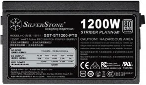 Фото: Блок живлення SILVER STONE 1200W SST-ST1200-PTS № 2 | KTC
