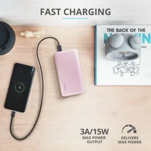 Фото: Батарея універсальна Trust Primo Ultra-thin 10000mAh Pink (23897_TRUST) № 6 | KTC
