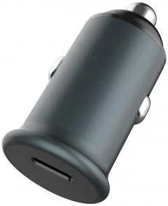 Фото: Автомобільний зарядний пристрій ColorWay 1USB Type-C 20W Gray (CW-CHA028PD-GR) № 2 | KTC