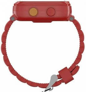 Смарт годинник Elari KidPhone 4G GPS Red (KP-4GR)