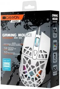 Фото: Миша Canyon Puncher GM-20 White (CND-SGM20W) № 6 | KTC