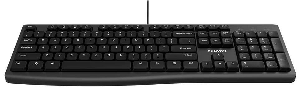 Фото: Клавіатура Canyon CNE-CKEY5-RU USB Black № 4 | KTC