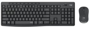 Комплект клавіатура+миша Logitech MK295 Wireless Graphite (920-009807)