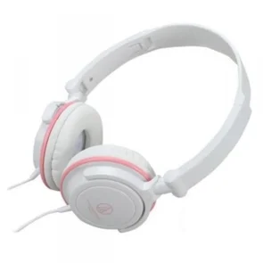 Фото: Навушники Audio-Technica ATH-SJ11WPK білі з рожевим № 3 | KTC