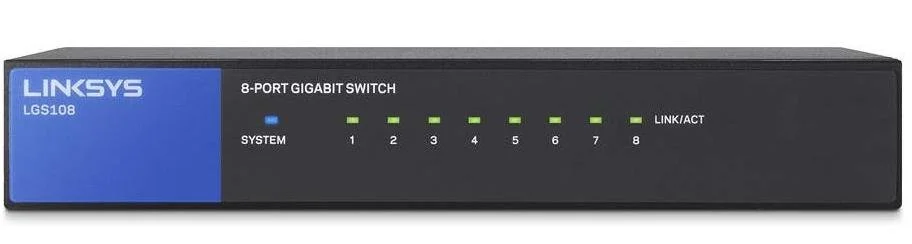 Фото: Комутатор LinkSys LGS108 (LGS108-EU) № 2 | KTC