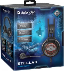 Гарнітура Defender Stellar Black (64520)