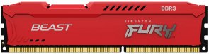 Оперативна пам’ять Kingston Fury Beast Red DDR3 2x4GB (KF318C10BRK2/8)