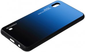 Чохол BeCover for Samsung A20s 2019 A207 - Gradient Glass Blue/Black (704428)