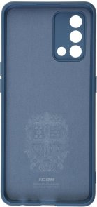 Чохол ArmorStandart for Oppo A74 4G - Icon Case Dark Blue (ARM59550)