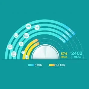 Фото: Wi-Fi система TP-Link Deco X60 (Deco X60(2-pack)) № 5 | KTC