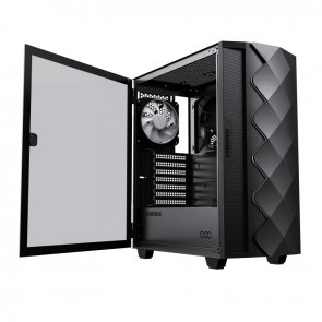 Корпус Gamemax Diamond COC BK Black with window