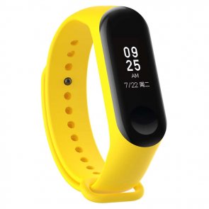 Ремінець BeCover for Xiaomi Mi Band 3/4 Yellow