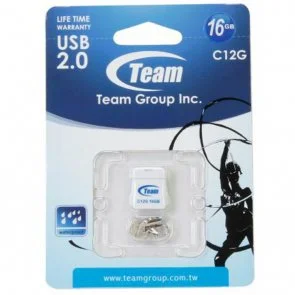 Фото: Флешка USB Team C12G 16GB White (TC12G16GW01) № 4 | KTC