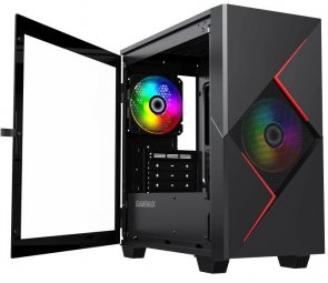 Корпус Gamemax Cyclops BR Black with window