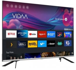 Телевізор QLED Hisense 55E76GQ (Smart TV, Wi-Fi, 3840x2160)