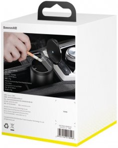 Автомобільна попільничка Baseus Premium Car Ashtray Dark gray