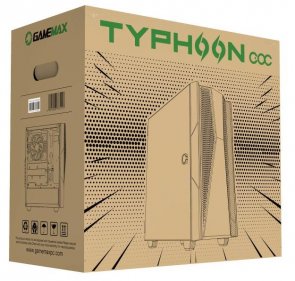 Корпус Gamemax Typhoon COC Black with window