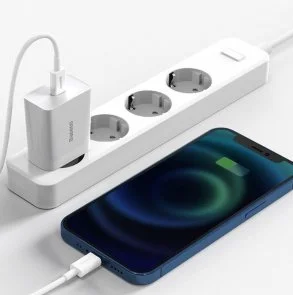 Фото: Зарядний пристрій Baseus Speed Mini Quick Charger 20W White (CCFS-SN02) № 5 | KTC