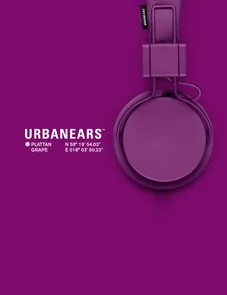 Фото: Гарнітура Urbanears Plattan фіолетова № 5 | KTC