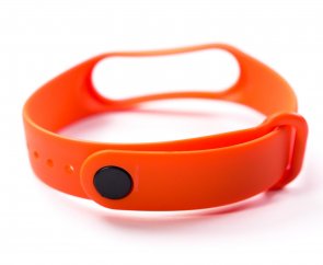 Ремінець Китай for Xiaomi Mi Band 3/4 - Silicone New Nectarine