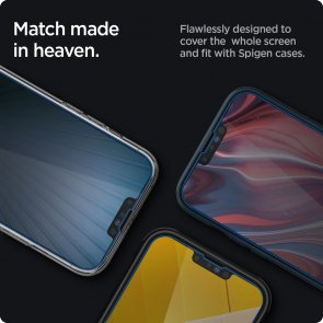Захисне скло Spigen for Apple iPhone 13/13 Pro - tR Slim HD Transparency Sensor Open (AGL03393)