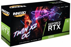 Відеокарта Inno3D RTX 3060 Twin X2 OC (N30602-12D6X-11902120H)