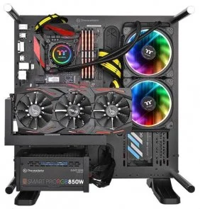 Фото: Система рідинного охолодження Thermaltake Floe Riing RGB 280 TT Premium Edition (CL-W167-PL14SW-A) № 3 | KTC