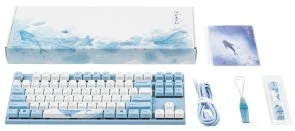 Фото: Клавіатура Varmilo VA87M Sea Melody Cherry MX Blue (VA87MC2W/WBPE7HR) № 9 | KTC